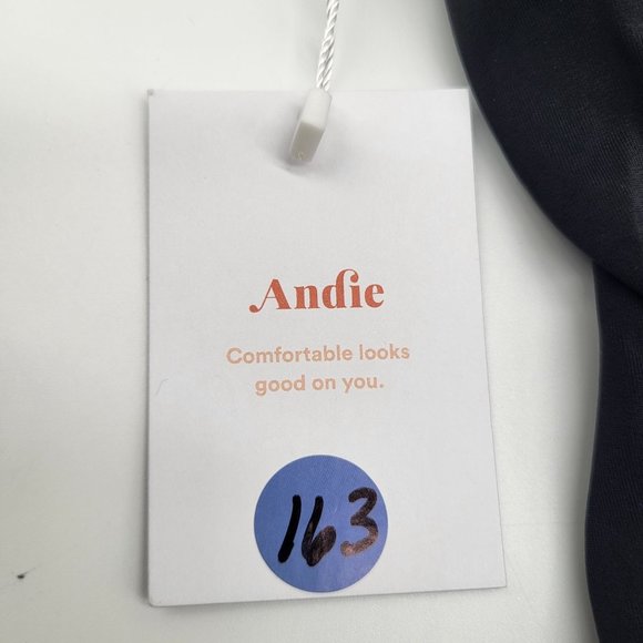 Andie Swimsuit Womens SZ XS Tall Black One Piece NWT Criss Cross Tie Back - Picture 5 of 5